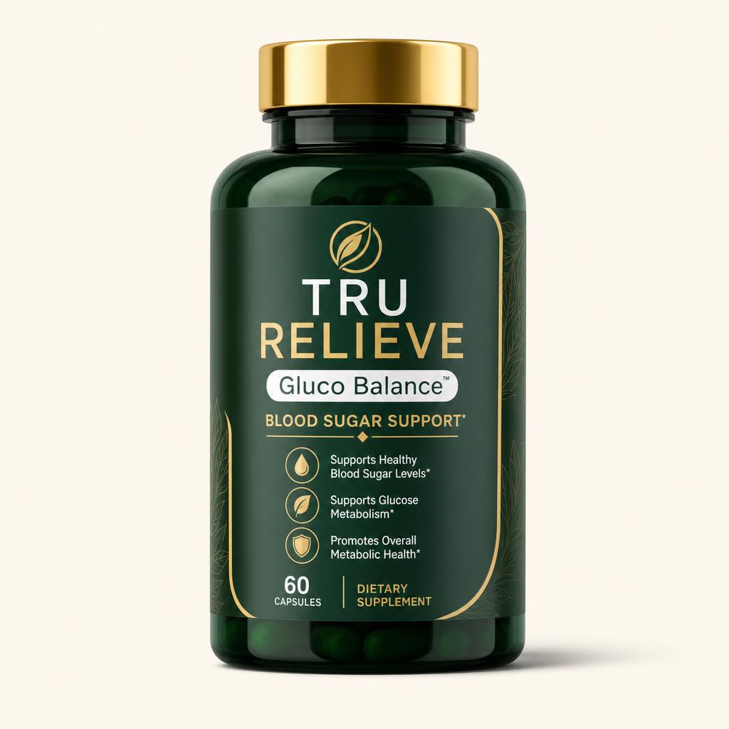 Tru Relieve Gluco Balance bottle